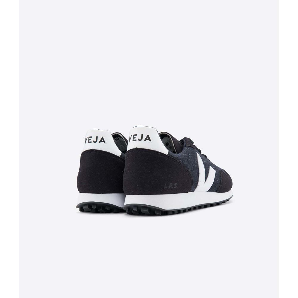 Veja SDU REC FLANNEL Women's Running Shoes Black | NZ 435ZUT